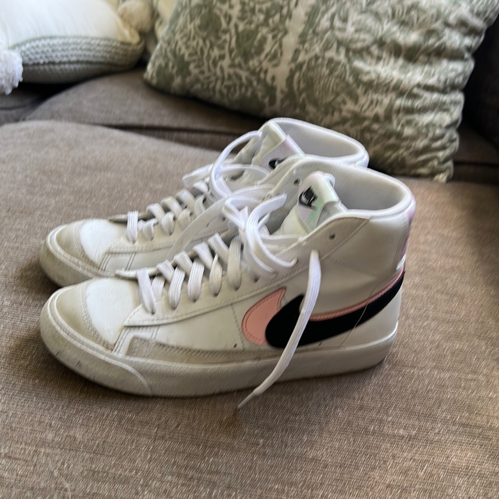 Nike Women's Sneakers - White, Black, Pink